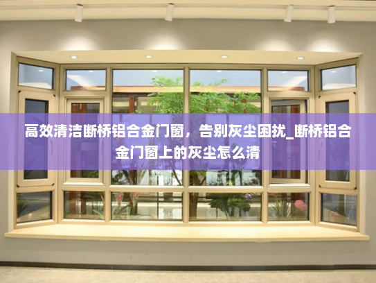 高效清洁断桥铝合金门窗，告别灰尘困扰_断桥铝合金门窗上的灰尘怎么清