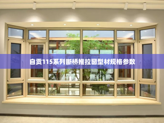 自贡115系列断桥推拉窗型材规格参数